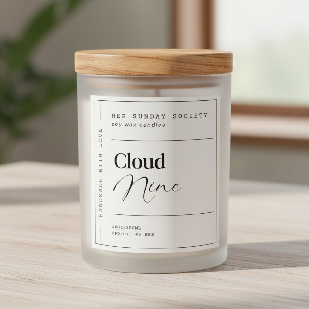 Cloud Nine Soy Wax Candle