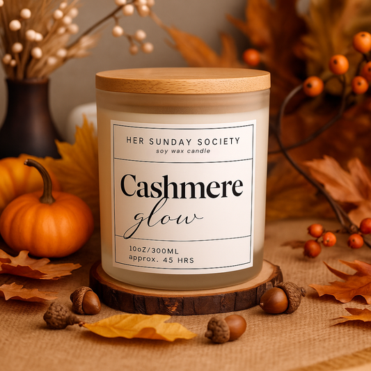 Cashmere Glow Soy Wax Candle